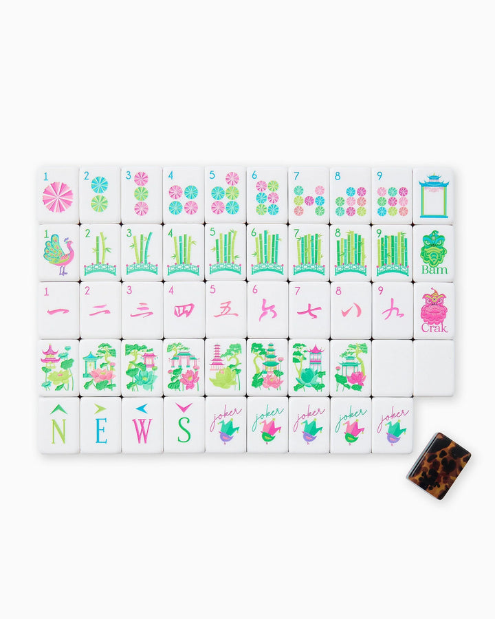 Glow Wild Mahjong Tile Set