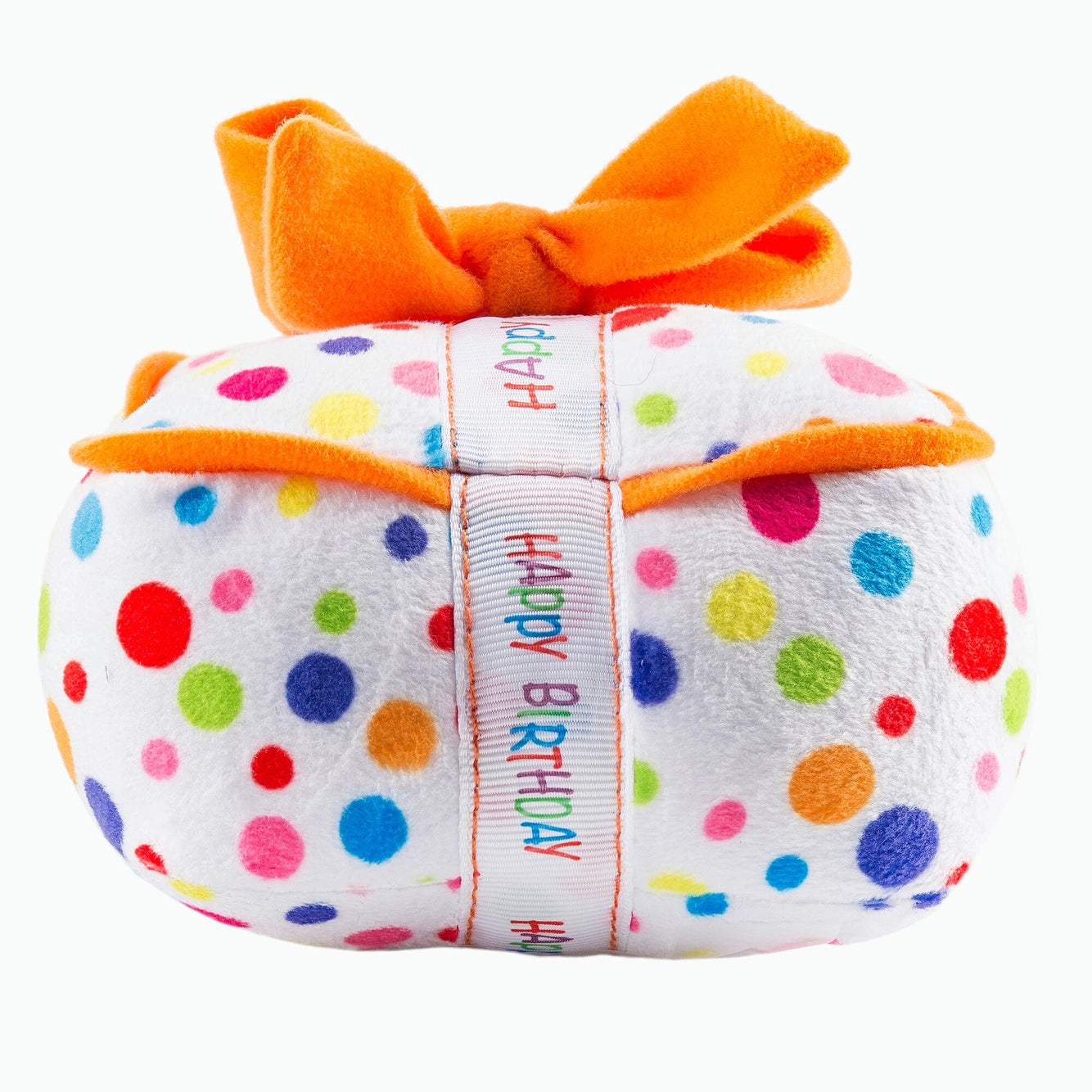 Happy Birthday Gift Box Dog Toy