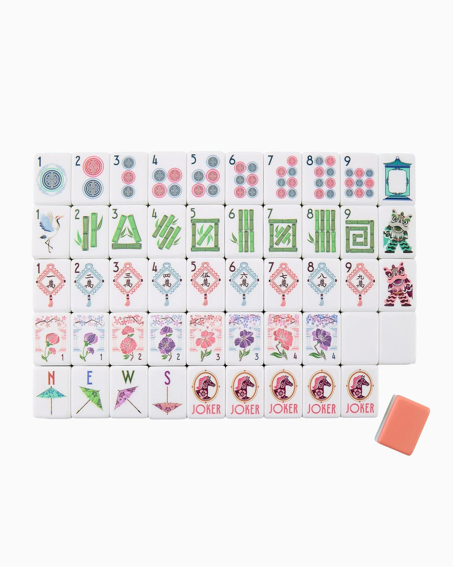 Solara Mahjong Tile Set