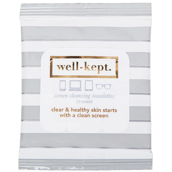 Well Kept Screen Cleansing Wipes