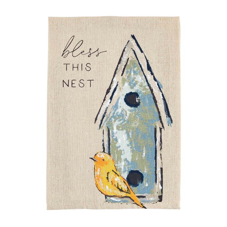 Painted Spring Towel