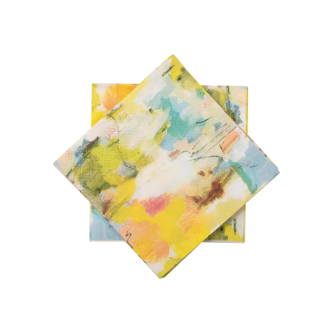 Abstract Cocktail Napkins Set/20
