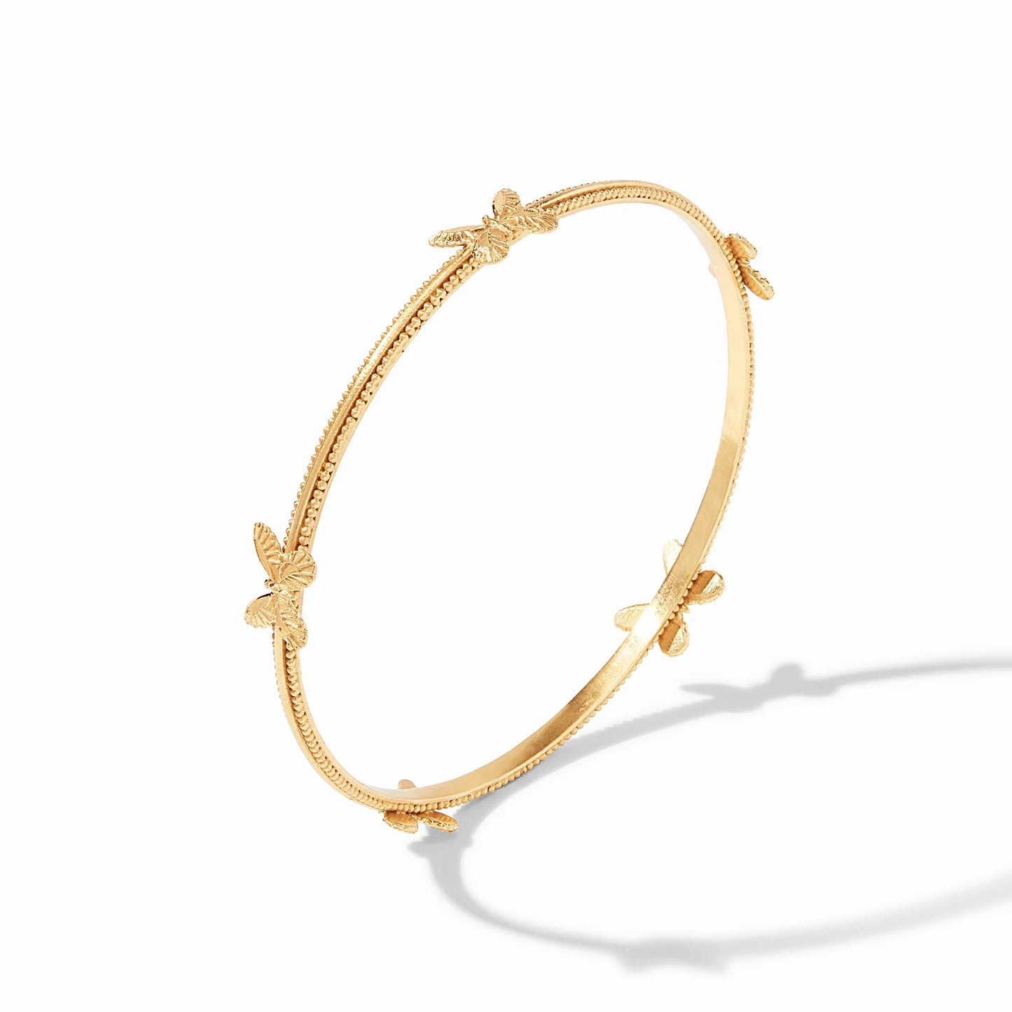Gold Butterfly Bangle