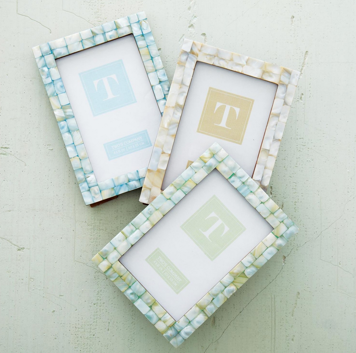 4" x 6" Mother of Pearl Tile Frame