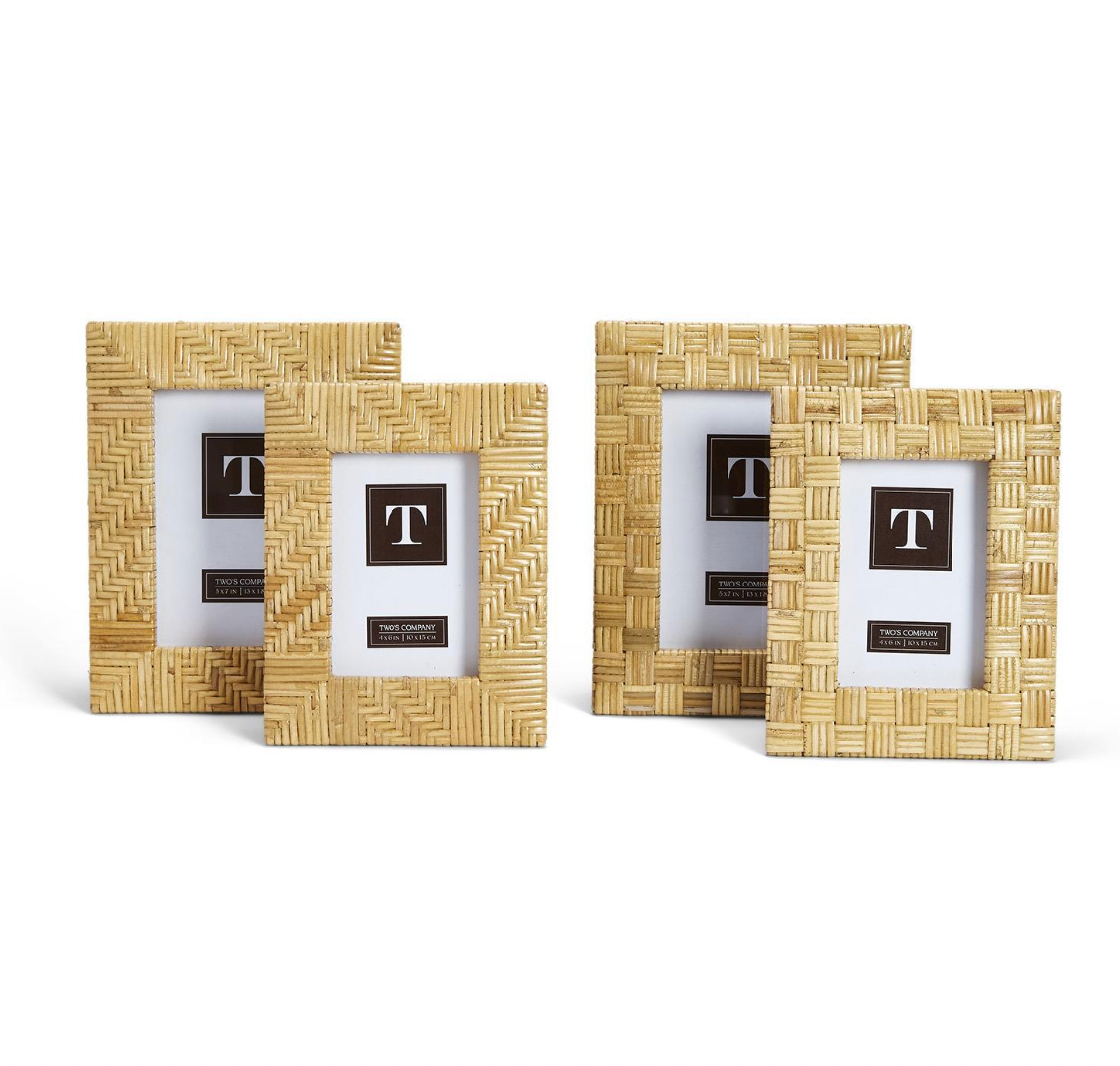 Woven Rattan Frame
