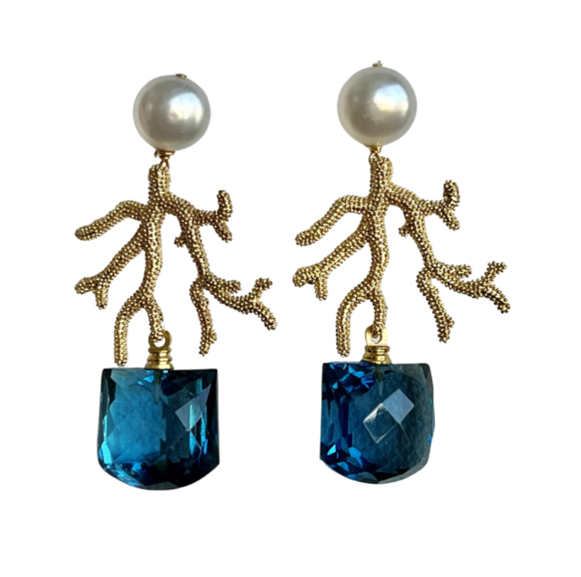 Cora Coral Reef Earrings