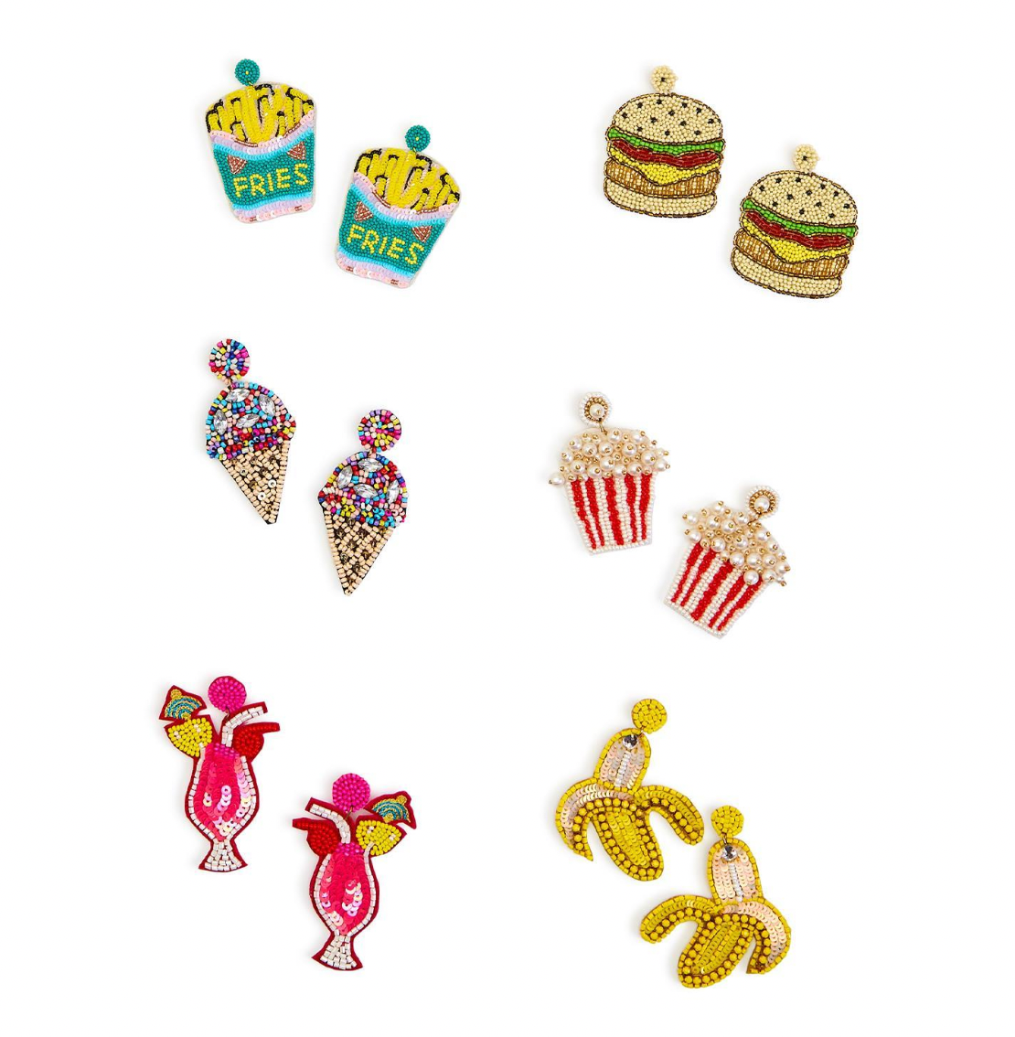 Fun beaded deals earrings