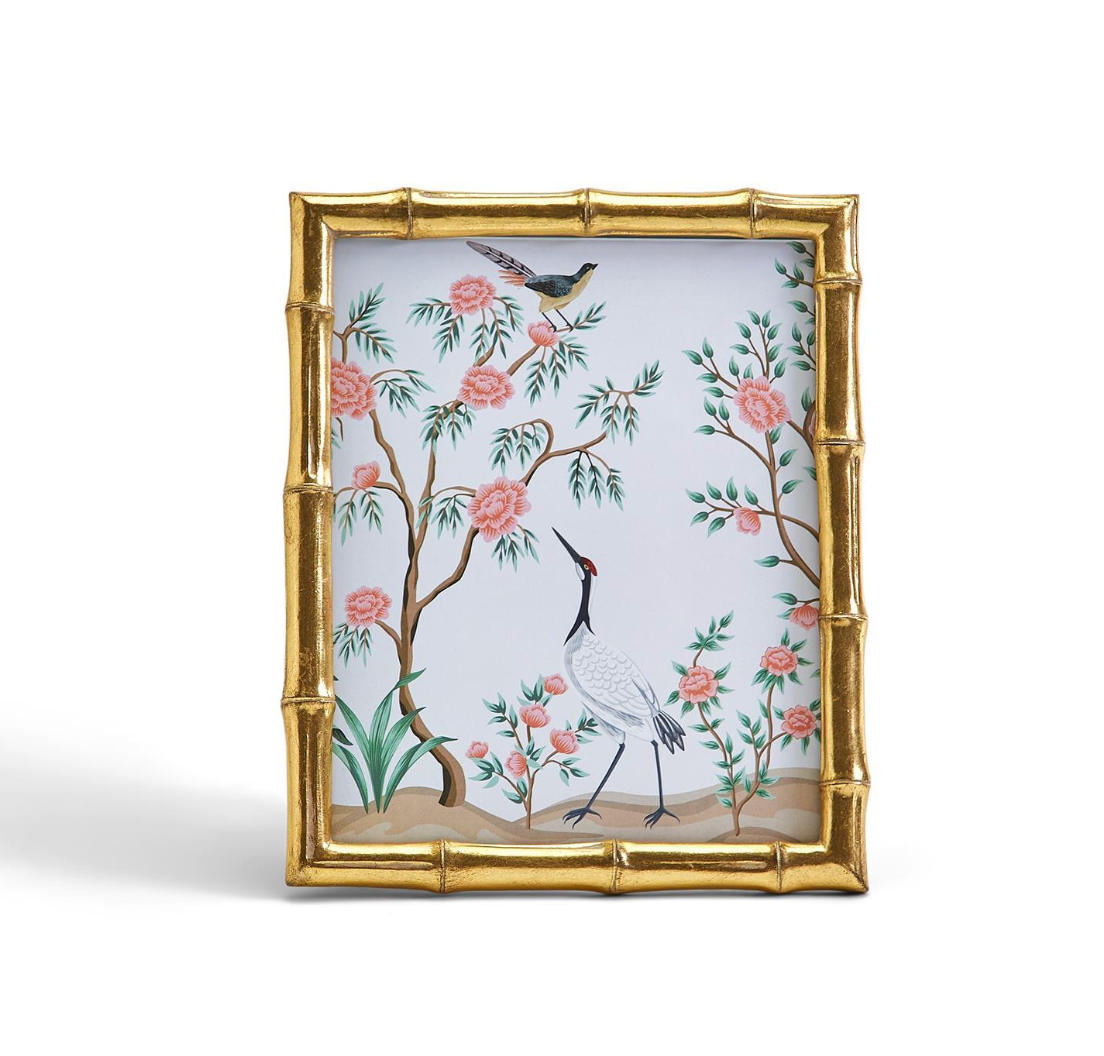 Gold Bamboo Photo Frame