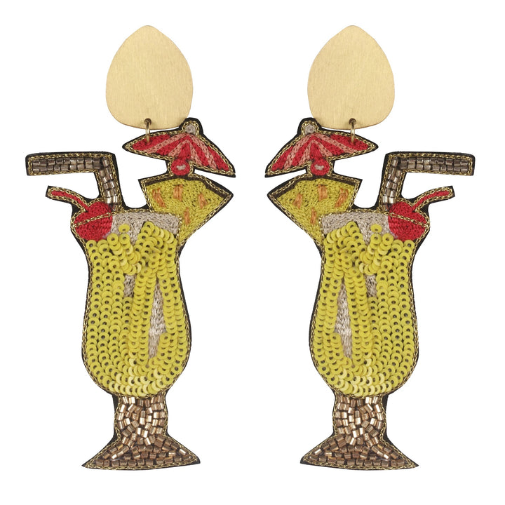 Allie Beads Pineapple Punch Earrings