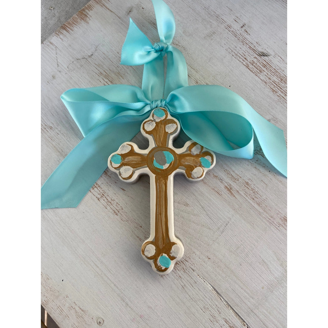 Have Mercy 6" Handpainted Cross