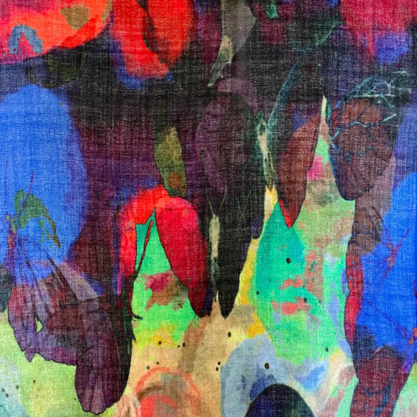 Isha Bold Abstract Scarf