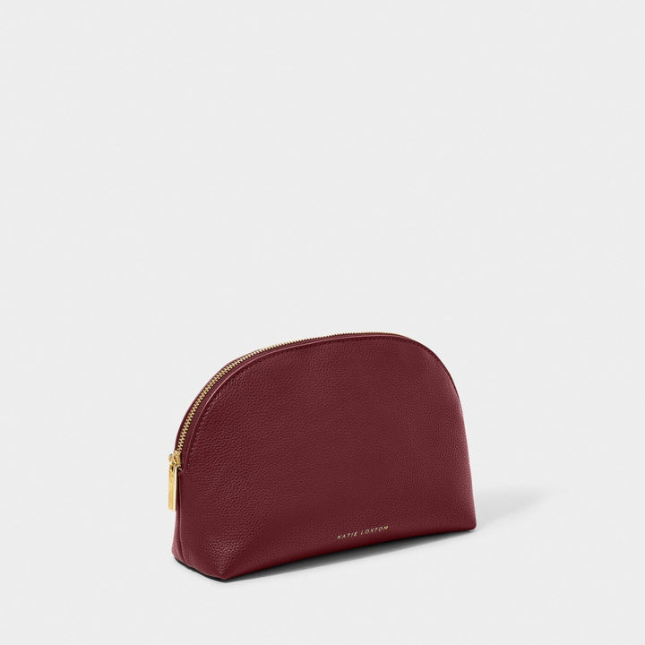 Plum Secret Message Cosmetic Bag