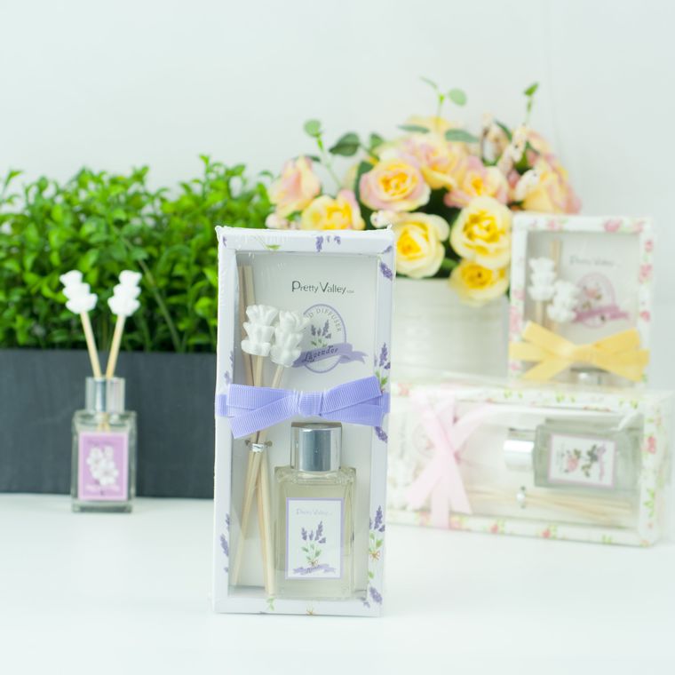 Mini Porcelain Flower Bud Stick Diffuser