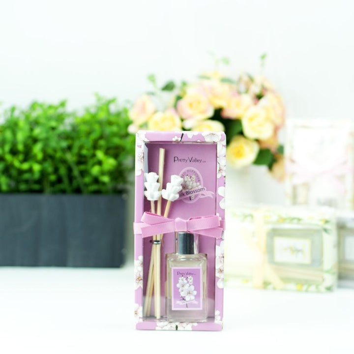 Mini Porcelain Flower Bud Stick Diffuser