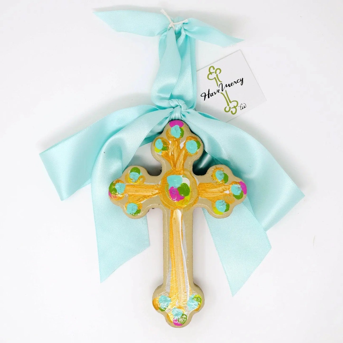 Have Mercy 6" Handpainted Cross