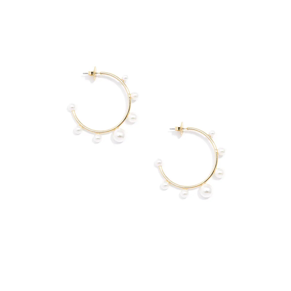 Small Scatter Hoop Earrings