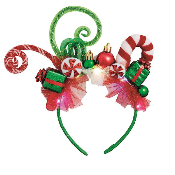 Light Up Festive Christmas Headband