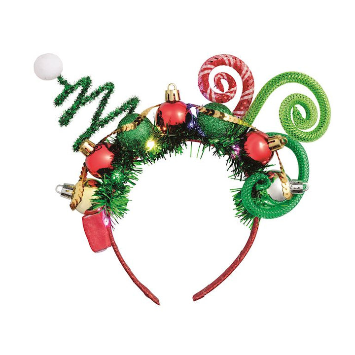 Light Up Festive Christmas Headband