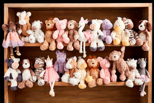 Farm Animal Plush Rattle