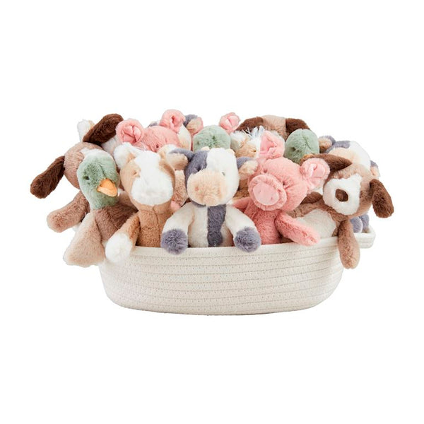 Farm Animal Plush Rattle