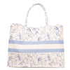 Monkey Blue & White Tote