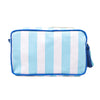 Meg Striped Cosmetic Bag