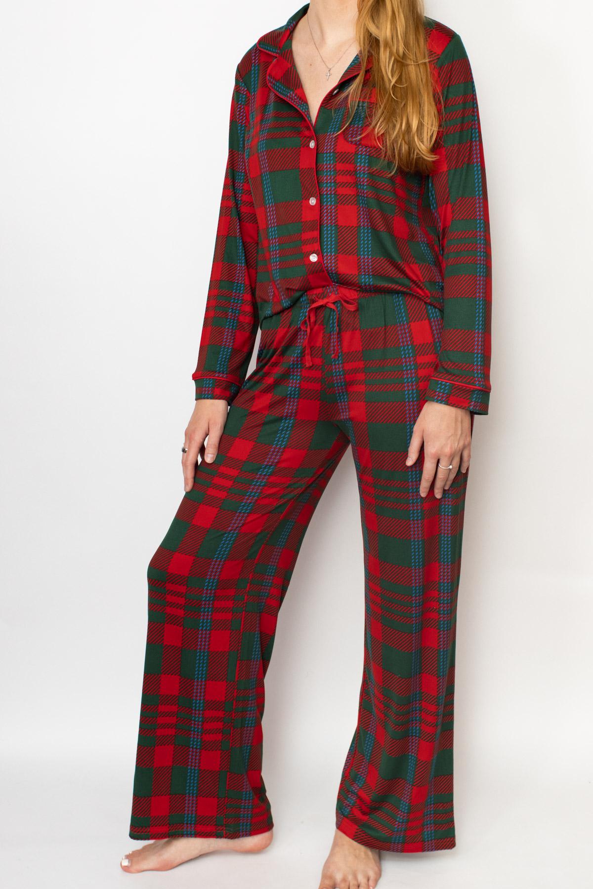 Aspen Plaid Pajama Set