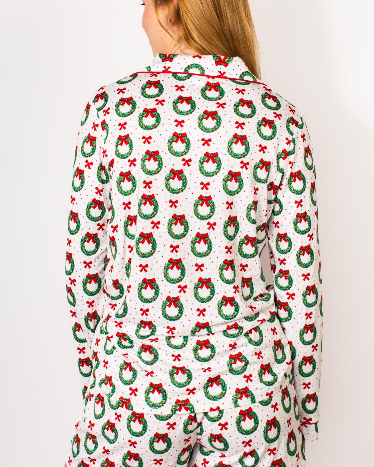 Classic Wreath Pajama Set