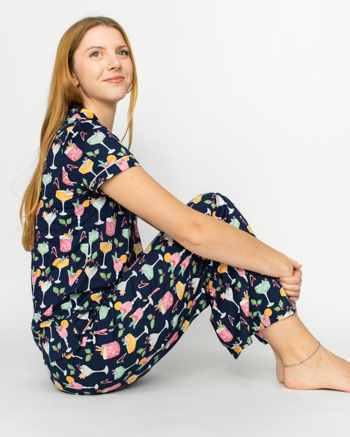Fizz The Season Cocktails Pajama Set