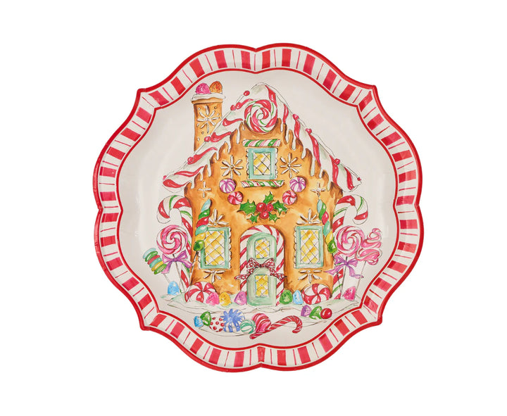 Gingerbread Dinner Plate 8/PK