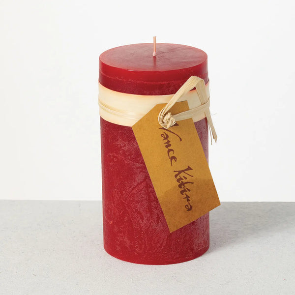Timber Pillar Candle