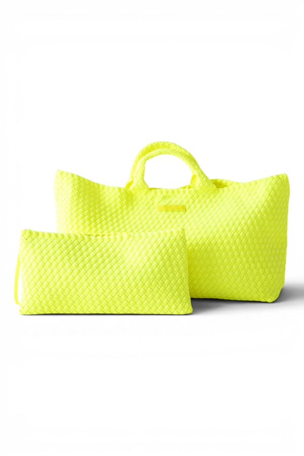 Woven Mahjong Bag & Tile Pouch Set
