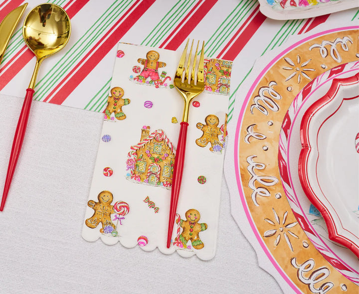 Gingerbread Guest Towels 20PK