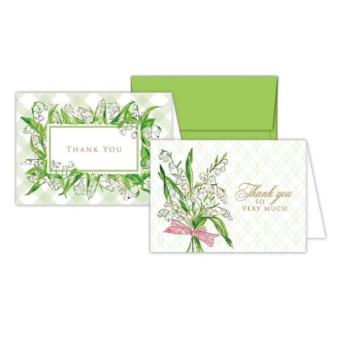 Lily of the Valley Notecard Set