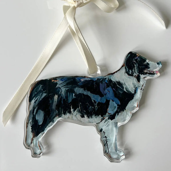 Dog Acrylic Art Ornament