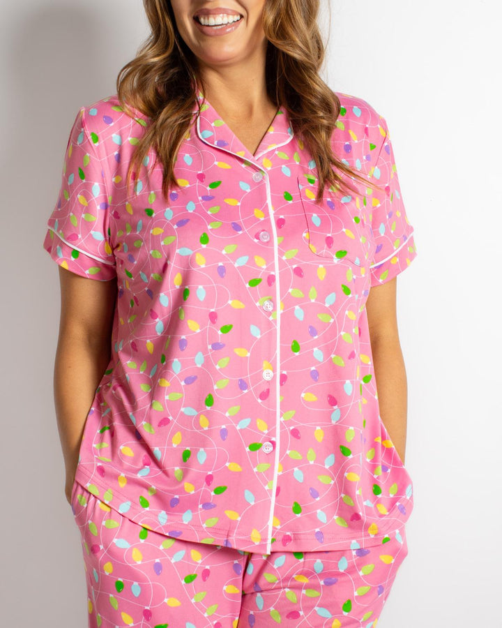Light It Up Pink Pajama Set