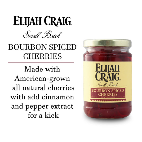 Elijah Craig Bourbon Spiced Cherries
