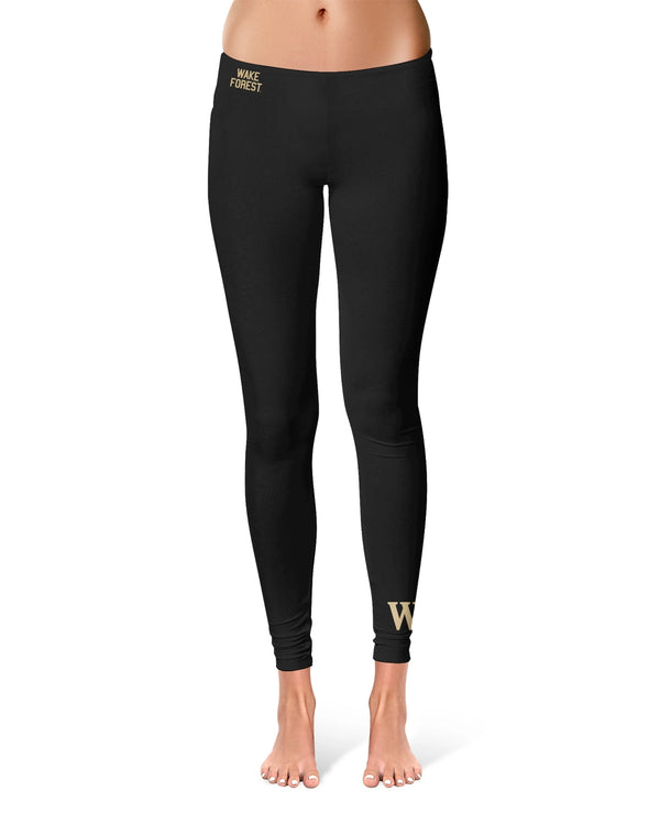 Wake Forest Black Leggings