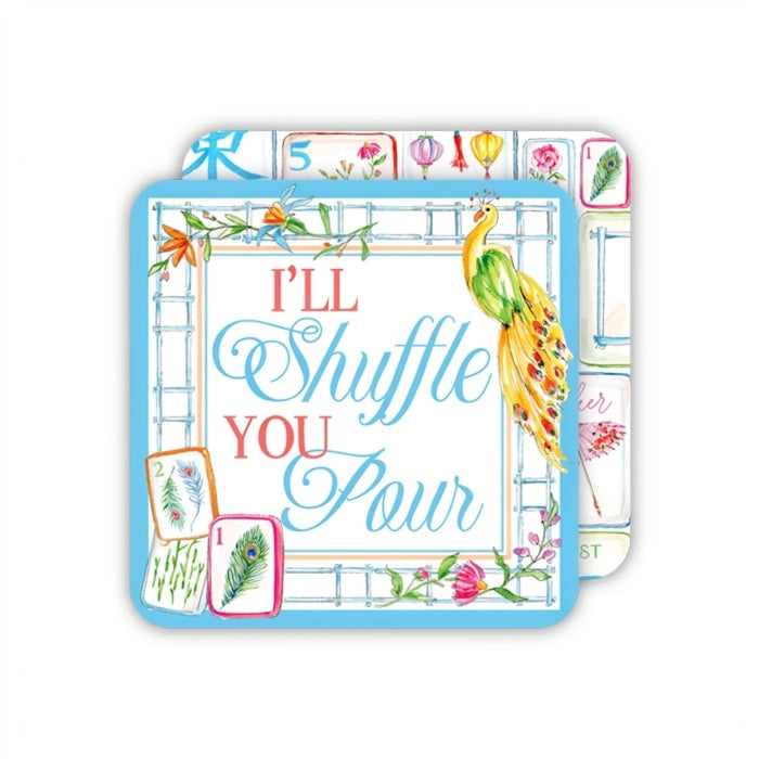 Mahjong Paper Coasters Set/20