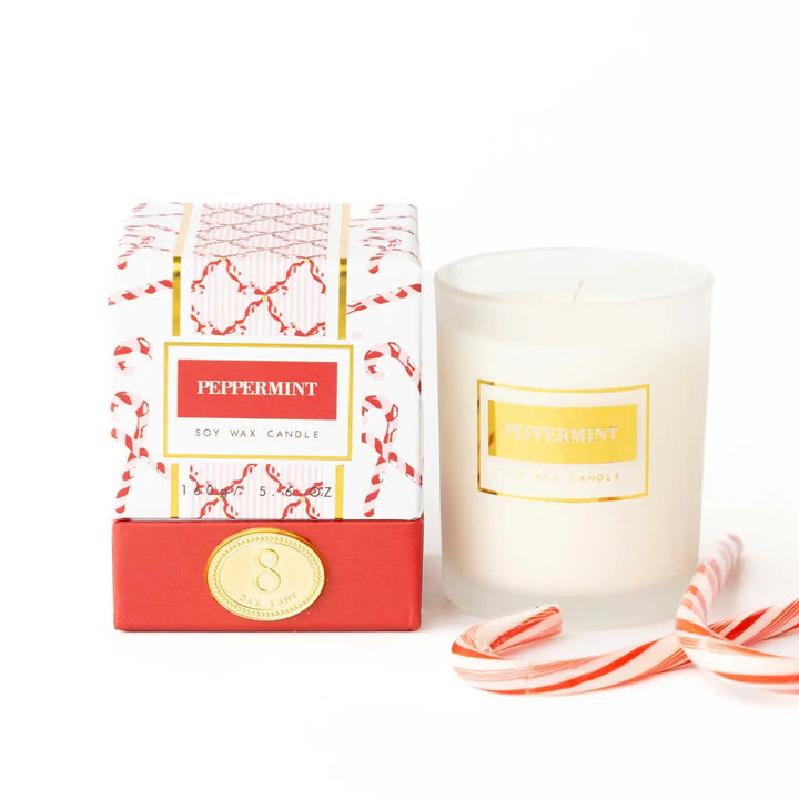Peppermint 5.6 OZ Boxed Candle