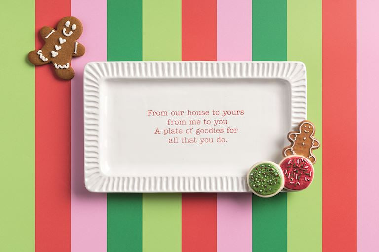 Christmas Cookies Gifting Goodie Tray