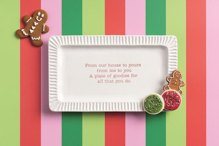 Christmas Cookies Gifting Goodie Tray