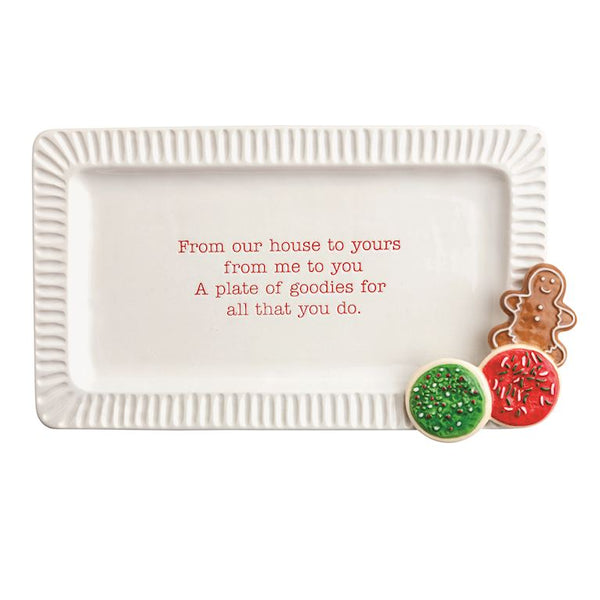Christmas Cookies Gifting Goodie Tray