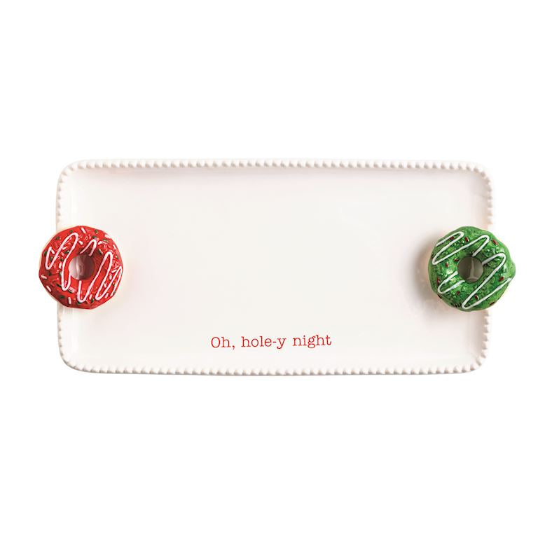 Christmas Donut Tray