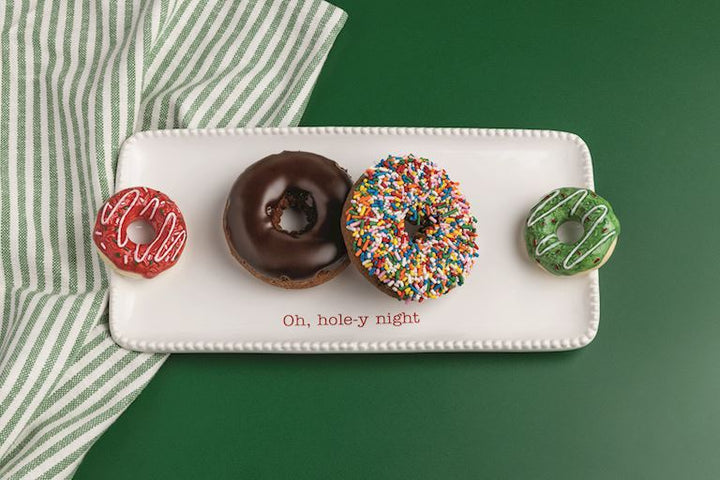 Christmas Donut Tray