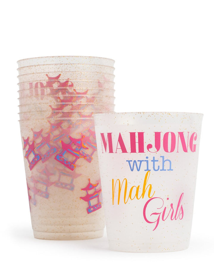 Mahjong Girls Party Cups Set/10