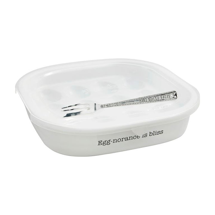 Deviled Egg Dish with Lid