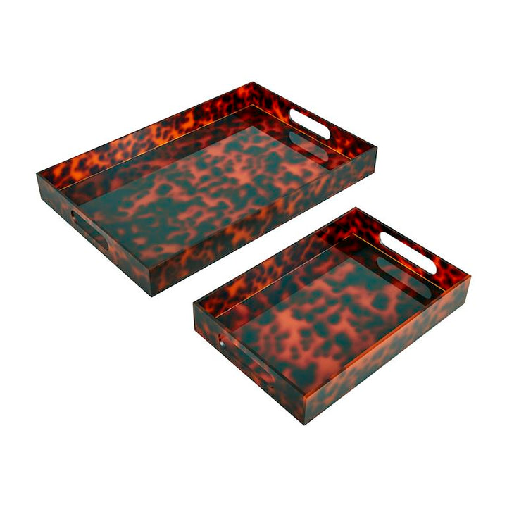 Brown Tortoise Acrylic Tray