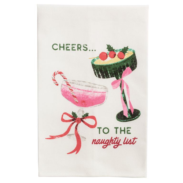 Fun Holiday Bar Towel