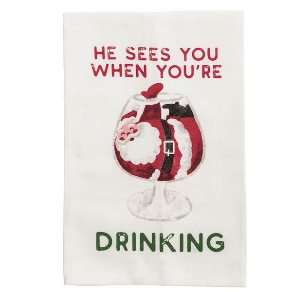 Fun Holiday Bar Towel